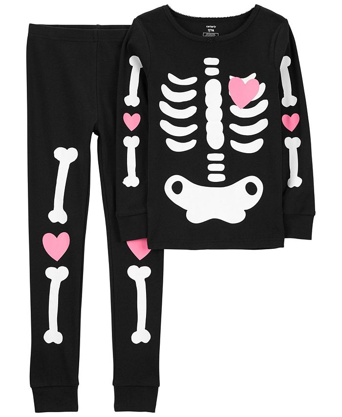 Carter's Little Boys and Girls Halloween 100% Snug Fit Cotton Pajamas, 2 Piece Set