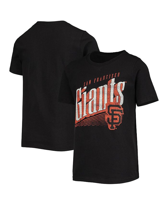 Outerstuff Big Boys Black San Francisco Giants Winning Streak T-shirt