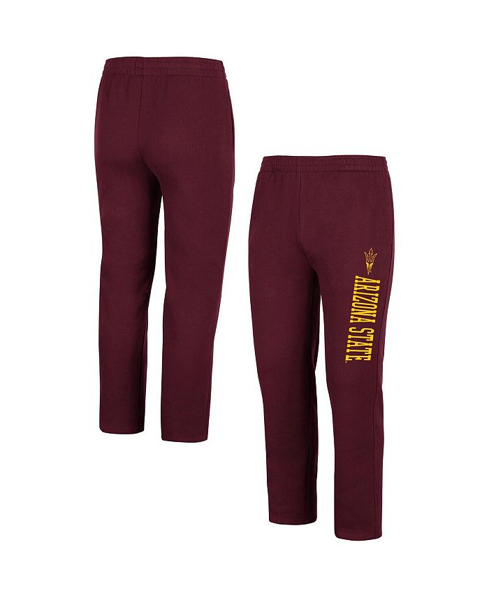 Colosseum Men's Maroon Arizona State Sun Devils Fleece Pants