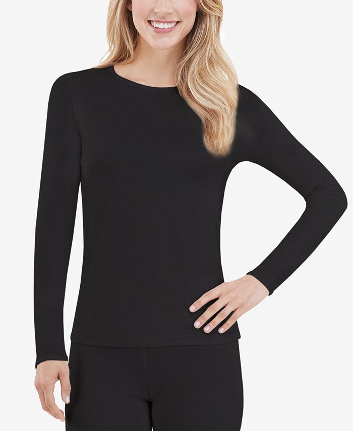 Cuddl Duds Petite Climatesmart Long Sleeve Top