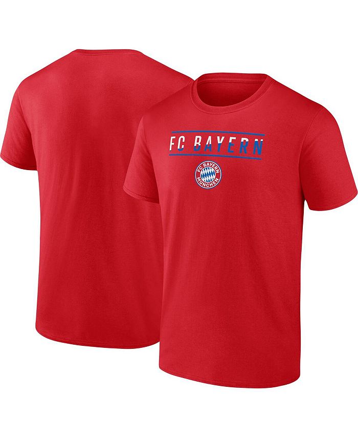 Fanatics Men's Branded Red Bayern Munich Iconic T-shirt