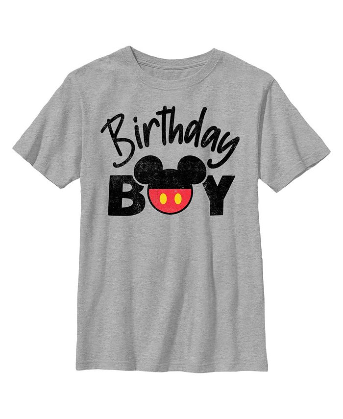 Disney Boy's Mickey & Friends Mickey Mouse Birthday Boy Child T-Shirt