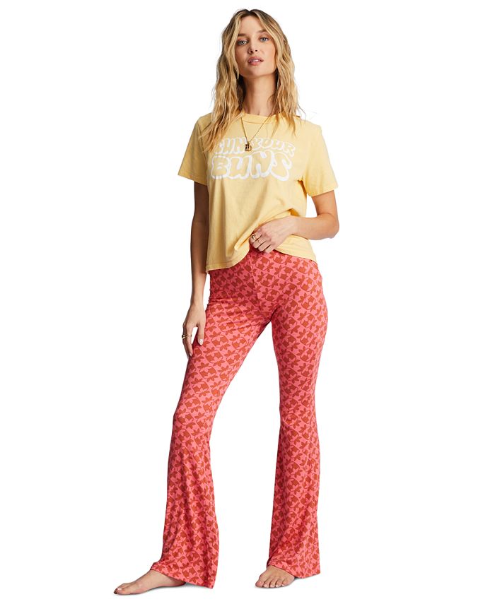 Billabong Juniors' Sundown Jersey Flare-Leg Pants