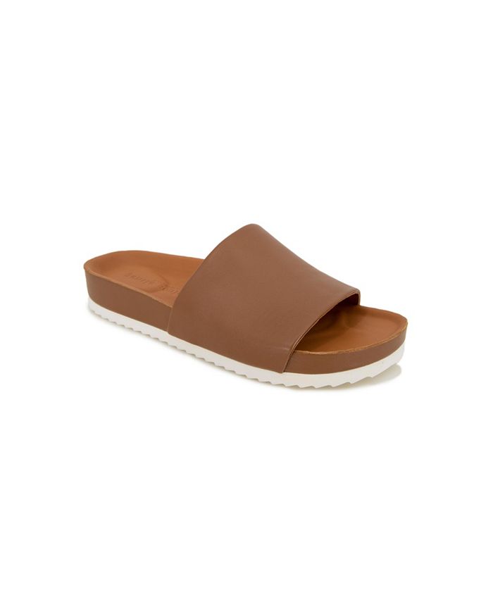 Gentle Souls Men's Montauk One Band Slide Sandals