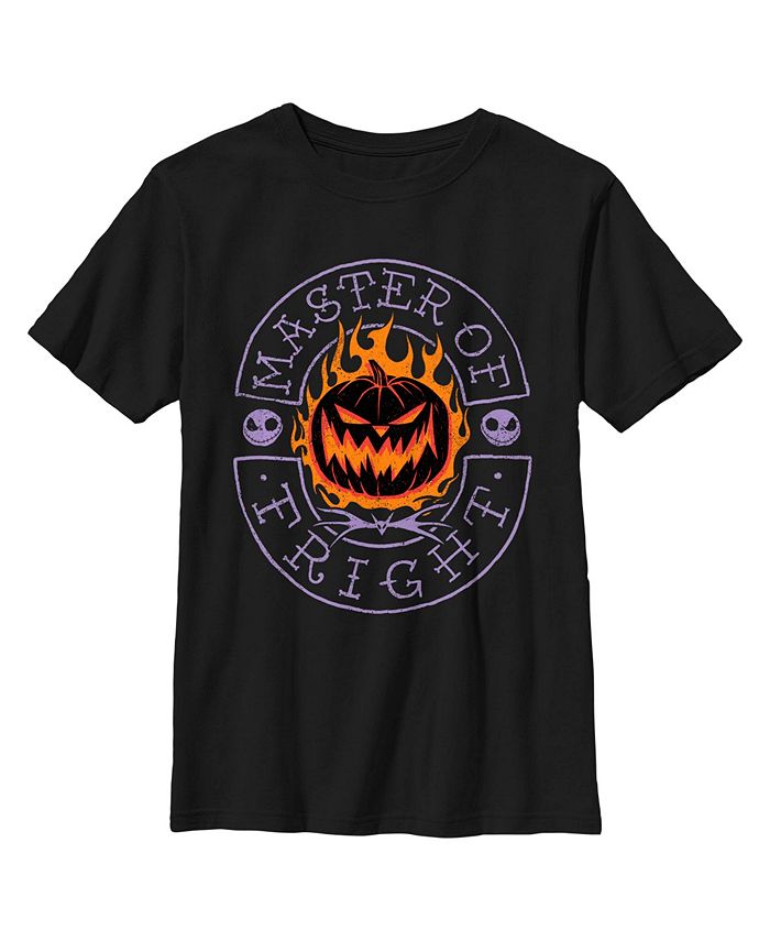 Disney Boy's The Nightmare Before Christmas Master of Fright Child T-Shirt