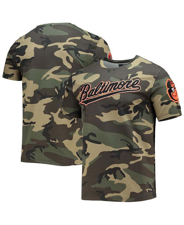 Pro Standard Men's Camo Baltimore Orioles Team T-shirt