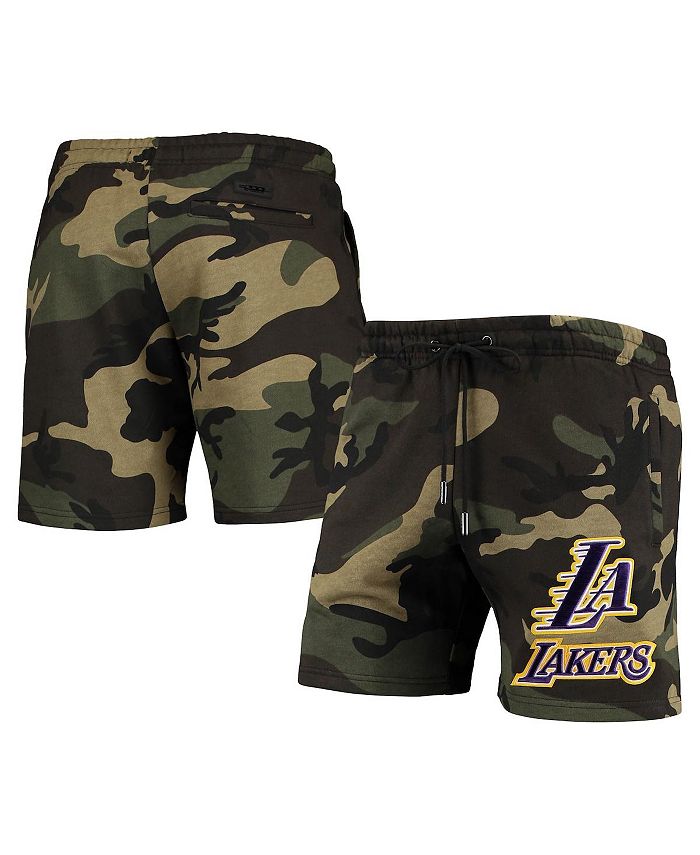 Pro Standard Men's Camo Los Angeles Lakers Team Shorts