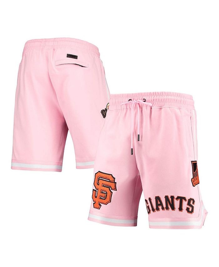 Pro Standard Men's Pink San Francisco Giants Logo Club Shorts