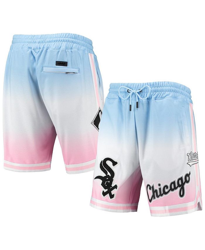 Pro Standard Men's Blue, Pink Chicago White Sox Team Logo Pro Ombre Shorts