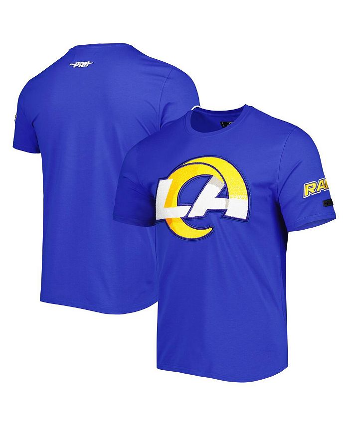 Pro Standard Men's Royal Los Angeles Rams Mash Up T-shirt