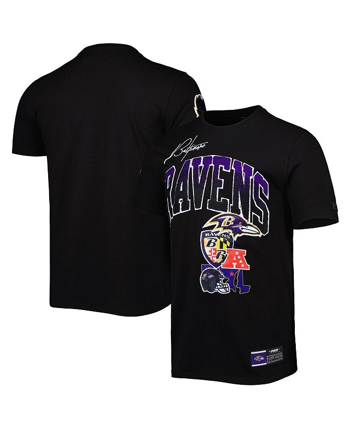 Pro Standard Men's Black Baltimore Ravens Hometown Collection T-shirt