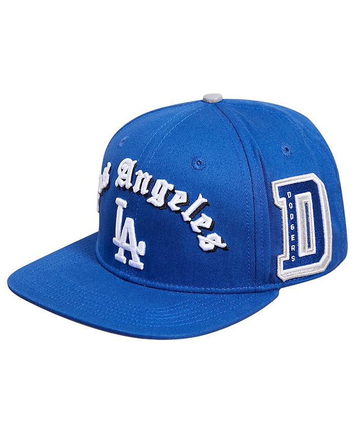 Pro Standard Men's Royal Los Angeles Dodgers 2020 World Series Old English Snapback Hat