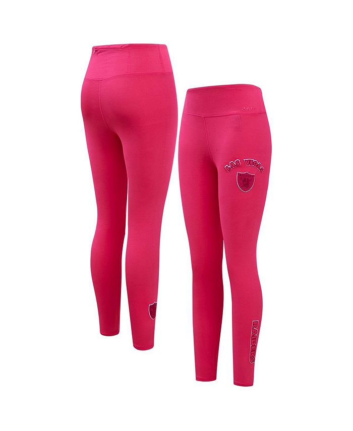 Pro Standard Women's Las Vegas Raiders Triple Pink Leggings