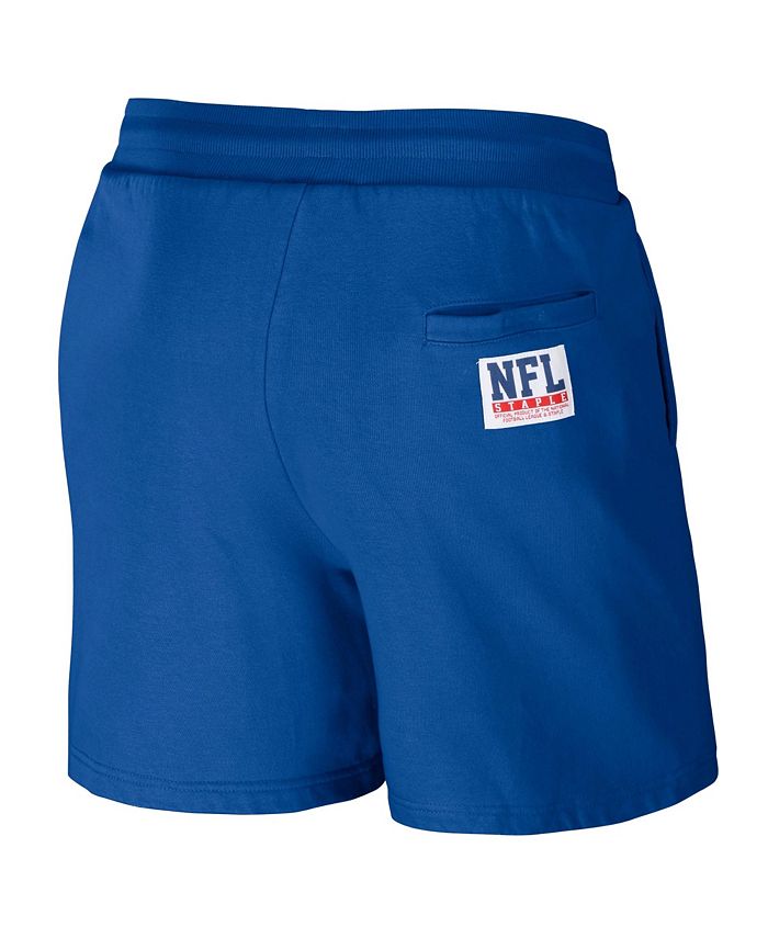 NFL Properties Men's NFL X Staple Navy Los Angeles Rams New Age Throwback Vintage-Like Wash Fleece Short