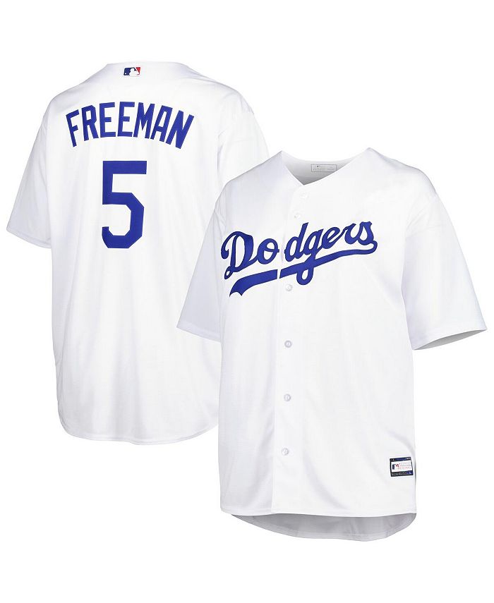 Profile Men's Freddie Freeman White Los Angeles Dodgers Big and Tall Replica Player Jersey