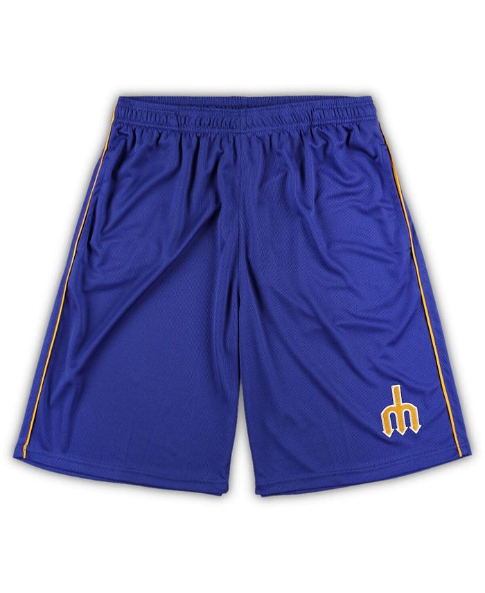 Profile Men's Seattle Mariners Big and Tall Mesh Shorts