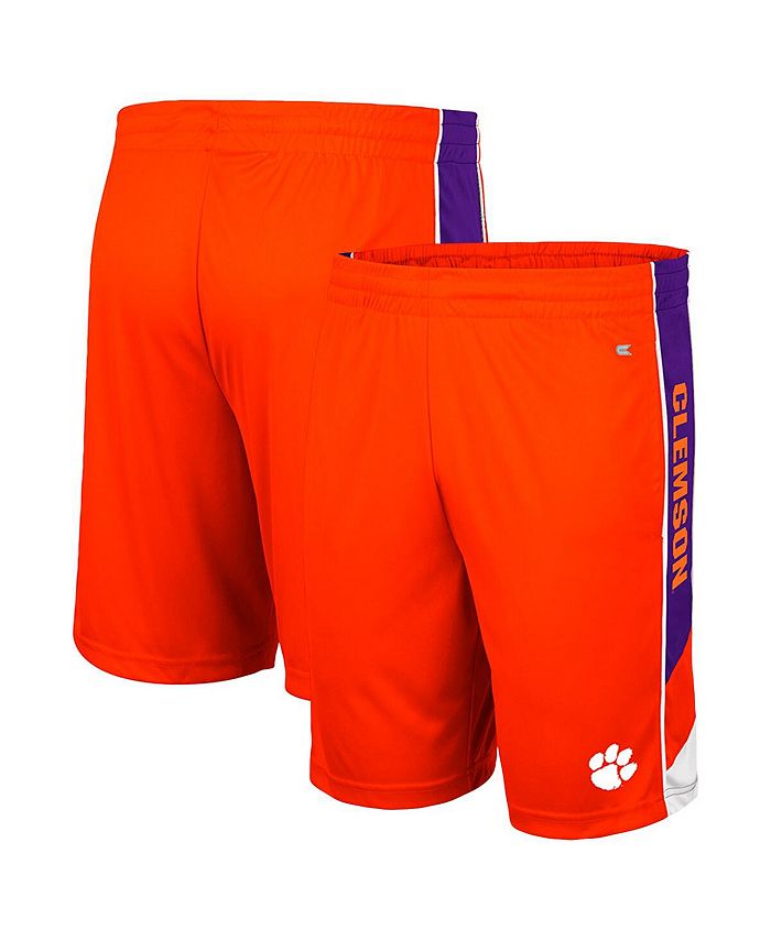 Colosseum Big Boys Orange Clemson Tigers Pool Side Shorts