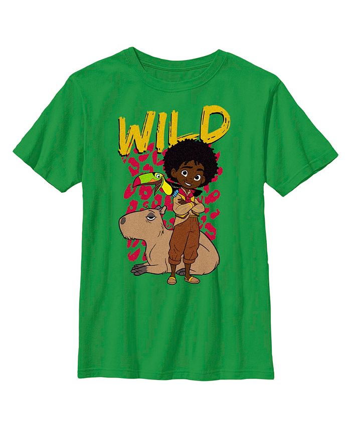 Disney Boy's Encanto Antonio Wild Child T-Shirt