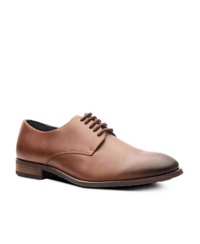 Blake McKay Men's York Oxford Dress Casual Lace-Up Plain Toe Derby Leather Shoes