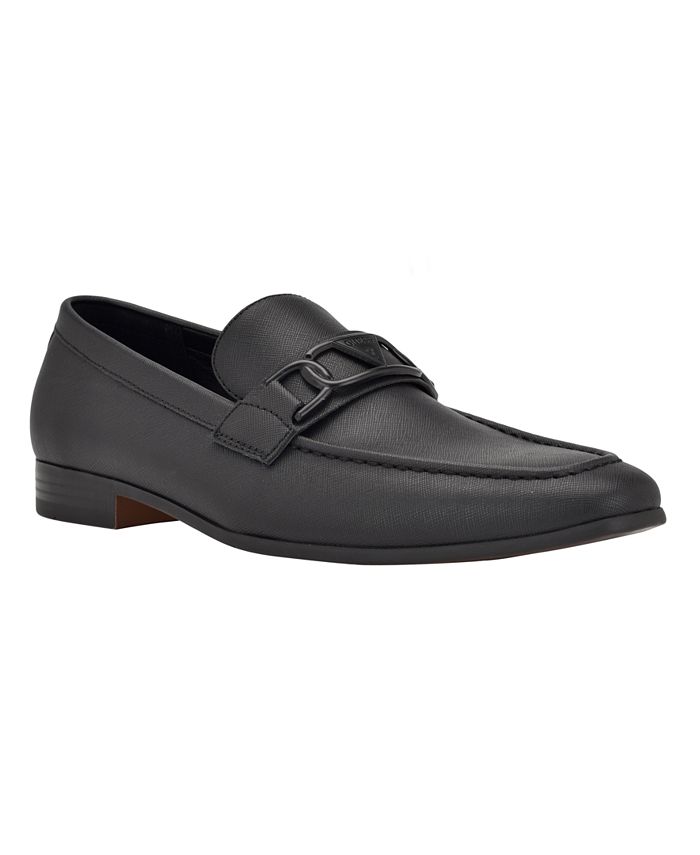 GUESS Men's Kaduna Round Toe Slip On Dress Loafers