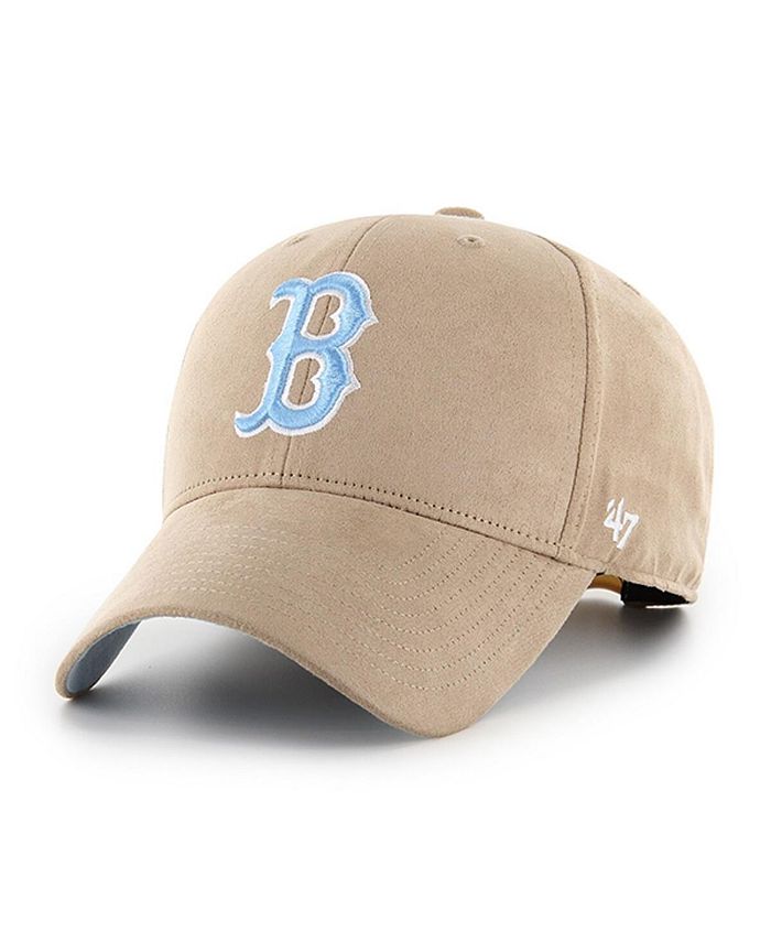 47 Brand Men's Khaki Boston Red Sox Ultra Suede MVP Adjustable Hat