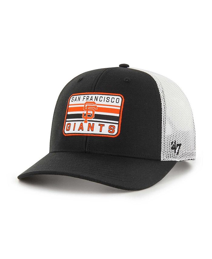 47 Brand Men's Black San Francisco Giants Drifter Trucker Adjustable Hat