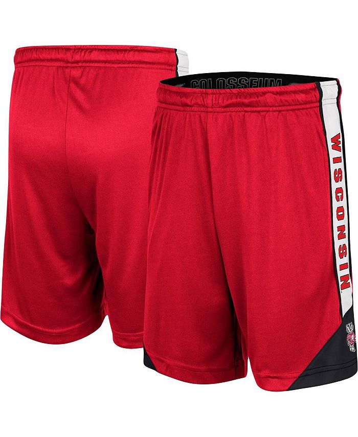 Colosseum Big Boys Red Wisconsin Badgers Haller Shorts