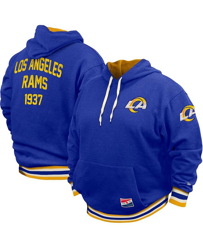 New Era Men's Royal Los Angeles Rams Big and Tall NFL Pullover Hoodie