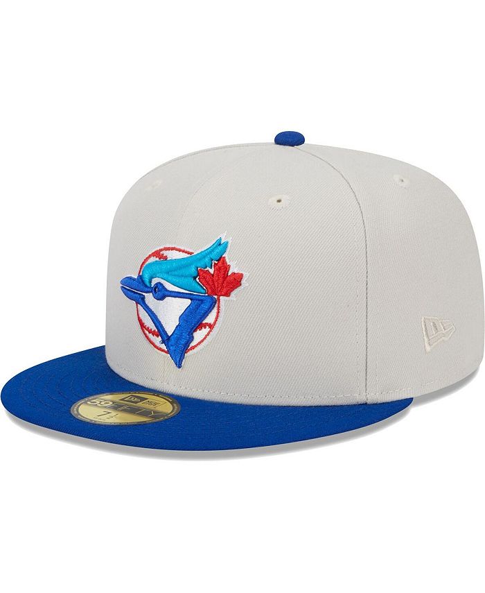 New Era Men's Gray, Royal Toronto Blue Jays World Class Back Patch 59FIFTY Fitted Hat