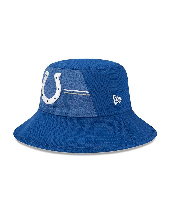 New Era Men's Royal Indianapolis Colts 2023 NFL Training Camp Stretch Bucket Hat