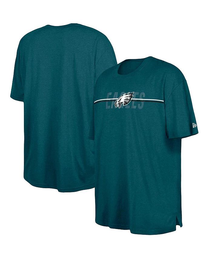 New Era Men's Midnight Green Philadelphia Eagles 2023 NFL Training Camp Big and Tall T-shirt