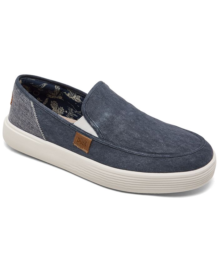 Hey Dude Men's Sunapee Craft Casual Slip-On Moccasin Sneakers from Finish Line