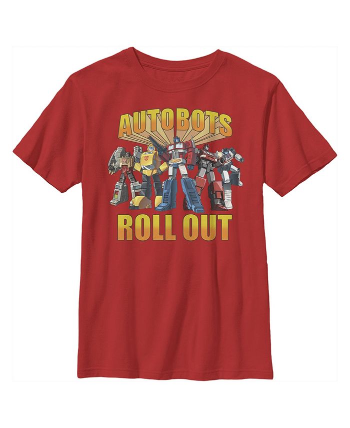 Hasbro Boy's Transformers Autobots Ready to Roll Out Child T-Shirt