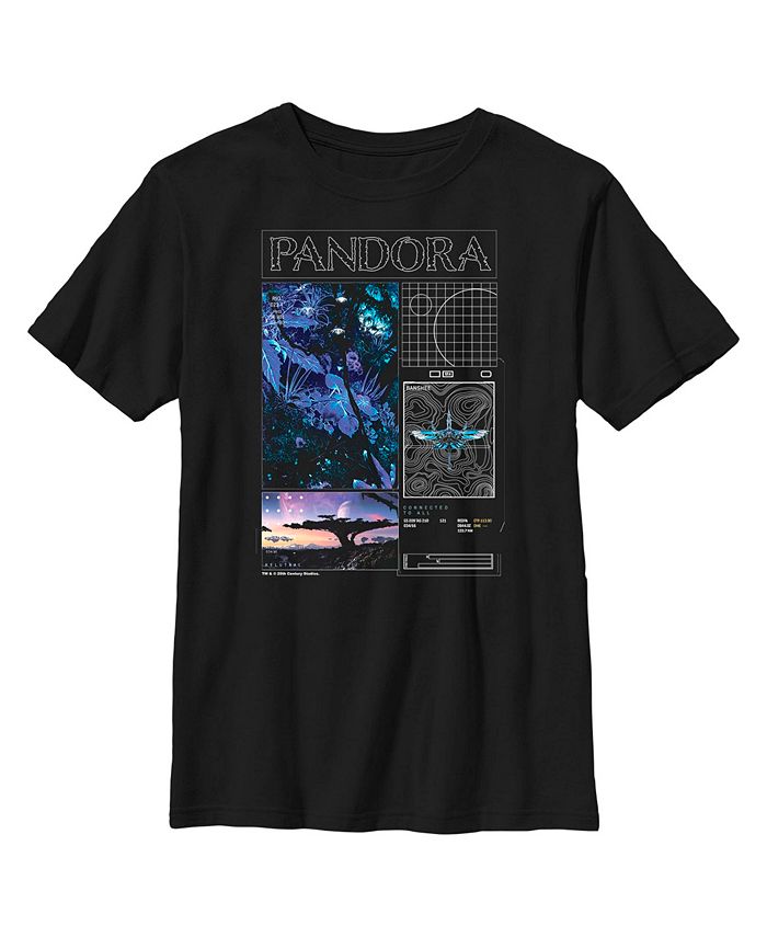 20th Century Fox Boy's Avatar Pandora Diagrams Child T-Shirt