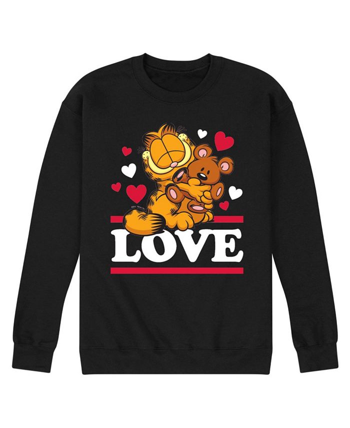 AIRWAVES Men's Garfield Love Fleece Sweatshirt