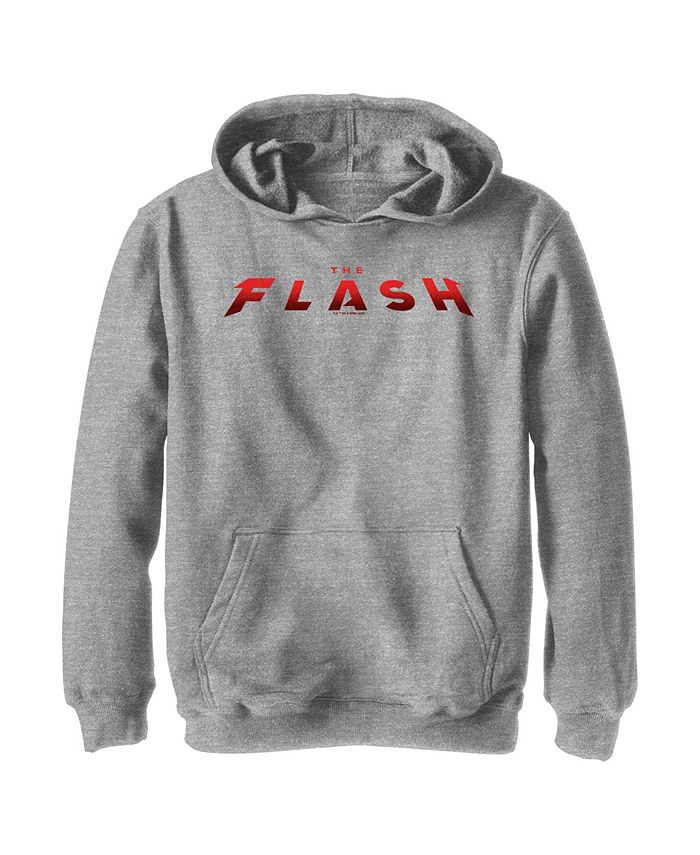 DC Comics Boy's The Flash Movie Official Logo Child Pull Over Hoodie