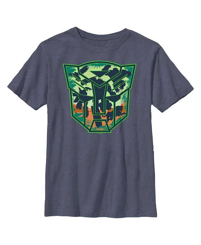 Hasbro Boy's Transformers: Rise of the Beasts Autobot Jungle Logo Child T-Shirt