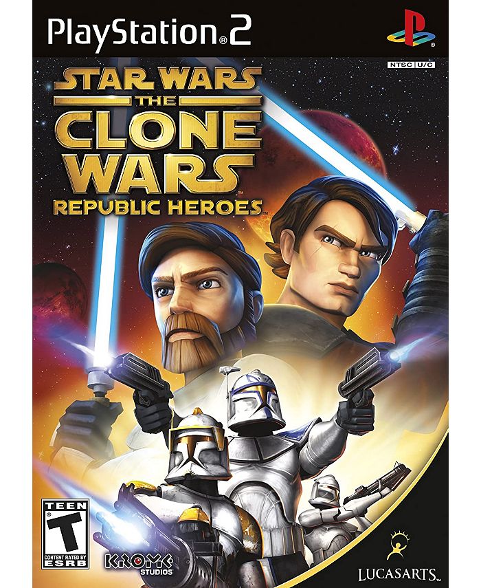 Lucas Arts Star Wars the Clone Wars: Republic Heroes - PlayStation 2