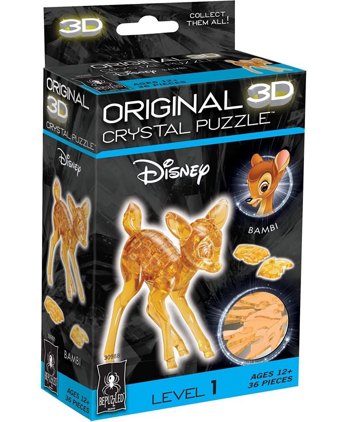 BePuzzled 3D Crystal Puzzle - Disney Bambi