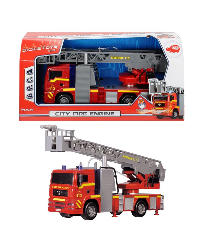 Redbox Dickie Toys - International City 12 Inch Fire Engine