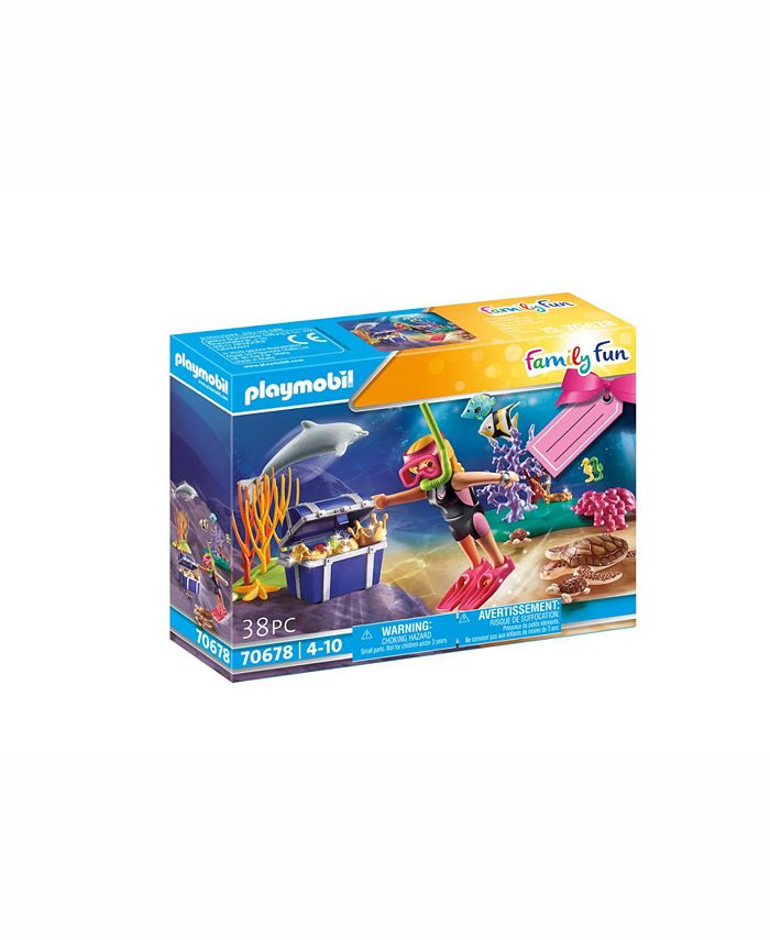 PLAYMOBIL Treasure Diver Gift Set