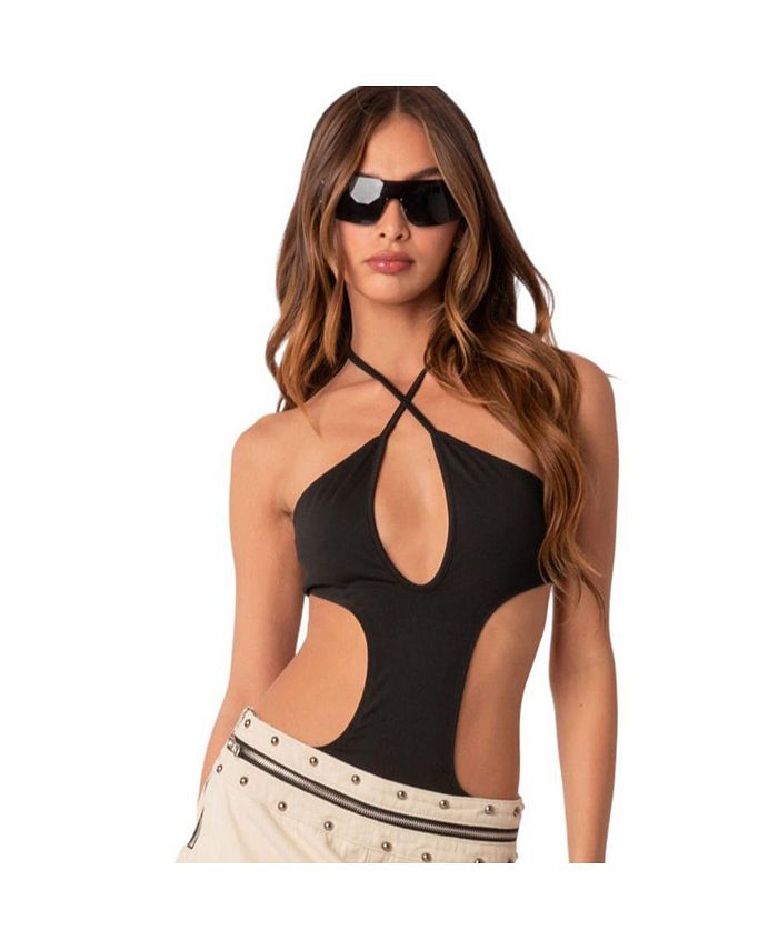 Edikted Women's Unity cut out bodysuit