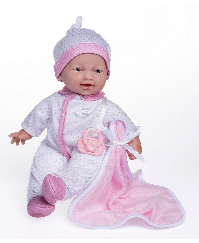 JC TOYS La Baby 11 Mini Soft Body Baby Doll with Blanket, Pacifier Set