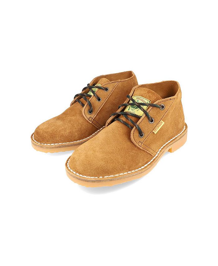 Jim Green Boots & Footwear Jim Green Vellie Men's Casual Work Boot Lace-Up Traditional Chukka Boots with Full Grain Suede Leather