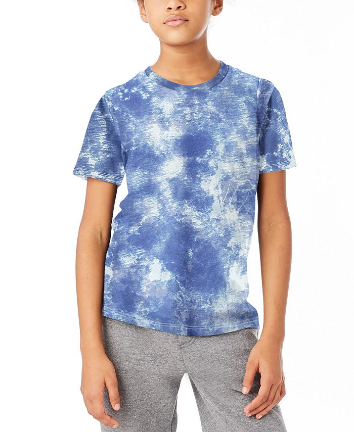 Alternative Apparel Big Boys and Girls Youth Tie-Dye Go-To T-shirt