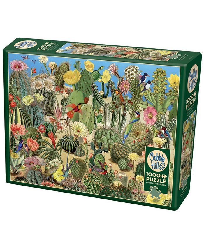 Cobble Hill Puzzle Company Barbara Behr - Cactus Garden - 1000 Piece