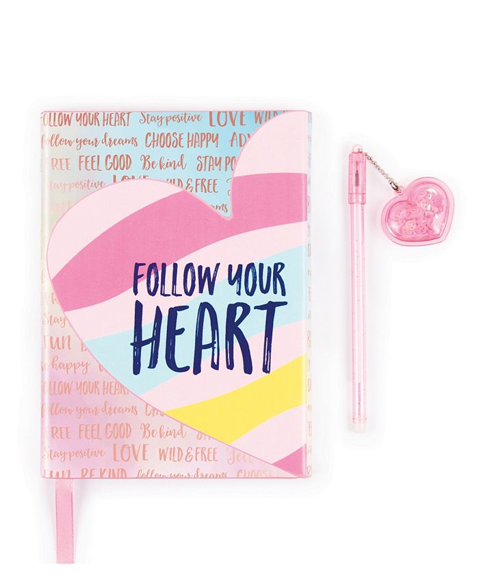 3C4G Follow Your Heart Journal and Pen Set