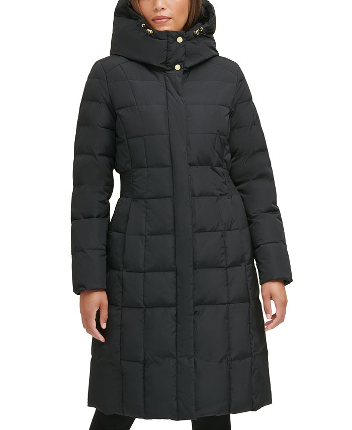 Cole Haan Women's Box-Quilt Down Puffer Coat