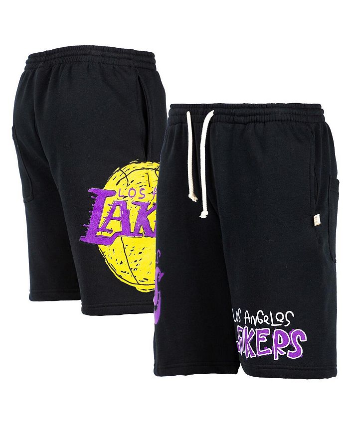 After School Special Men's Black Los Angeles Lakers Shorts