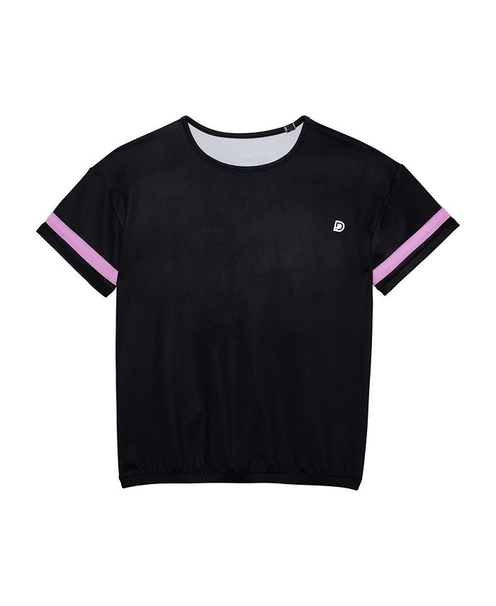 Deux par Deux Girl Athletic Top Black - Child